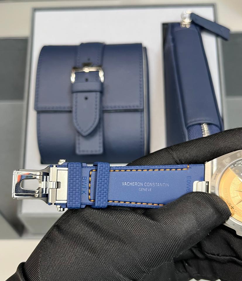 Vacheron Constantin Overseas Dual Time Cardinal Points 41mm Titanium Blue Dial Full Set new Release — photo 12