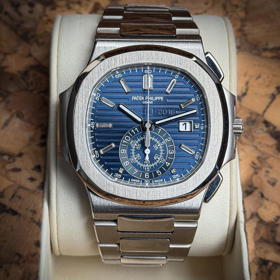 Patek Philippe Nautilus '40th Anniversary' Chronograph | Limited Edition | Full Set