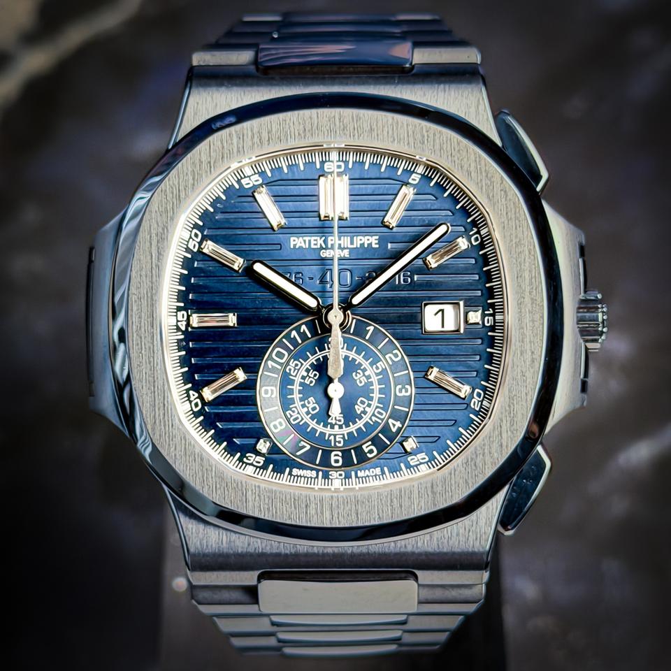 Patek Philippe Nautilus '40th Anniversary' Chronograph | Limited Edition | Full Set — photo 2