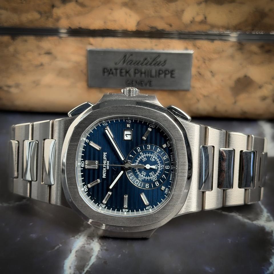 Patek Philippe Nautilus '40th Anniversary' Chronograph | Limited Edition | Full Set — photo 3