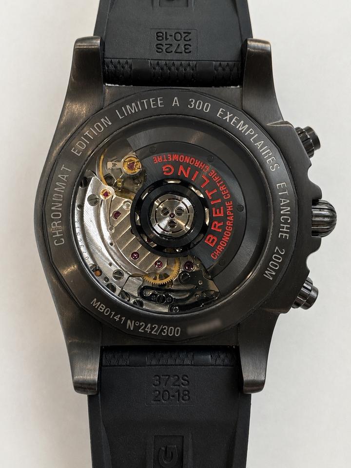 Breitling Chronomat 41 Raven Black Limited Edition 242/300 | Full Set | B01 | Blacksteel — photo 3