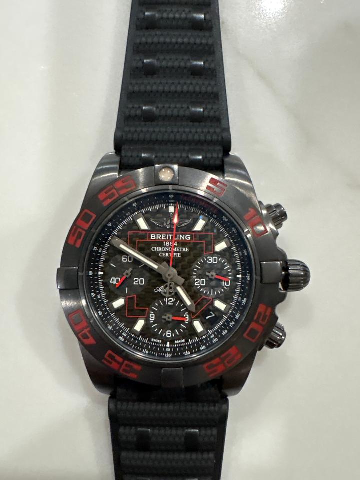 Breitling Chronomat 41 Raven Black Limited Edition 242/300 | Full Set | B01 | Blacksteel — photo 7