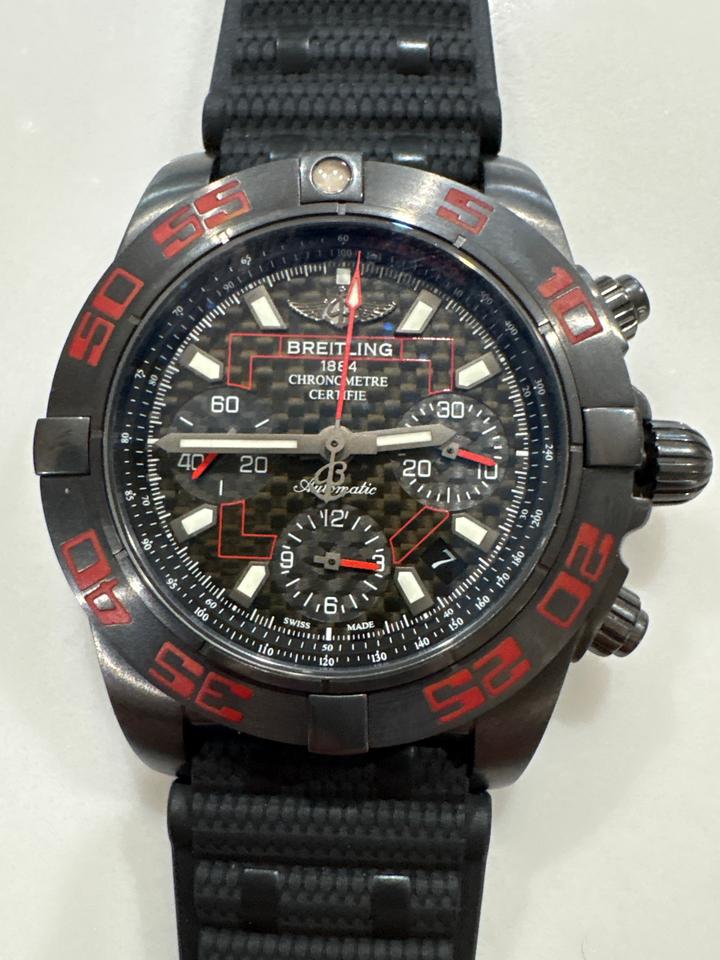 Breitling Chronomat 41 Raven Black Limited Edition 242/300 | Full Set | B01 | Blacksteel — photo 8
