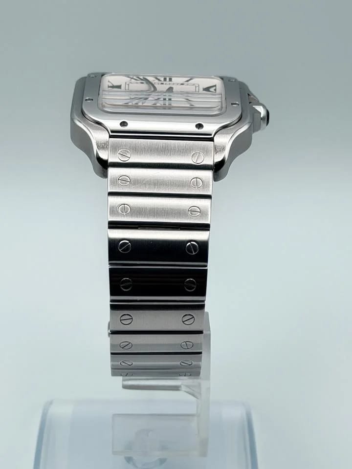 Cartier Santos De Cartier Large WSSA0018 | Full Set Extra OEM Strap | Delugs Strap | Very Good Condition — photo 8