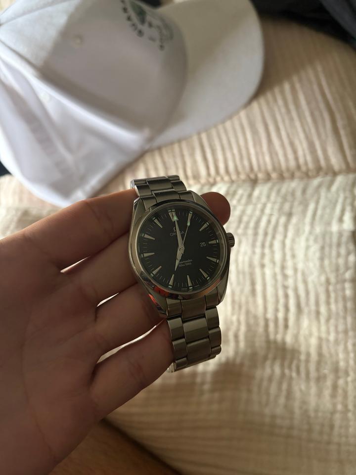 Omega Seamaster Aqua Terra 38mm black dial — photo 4