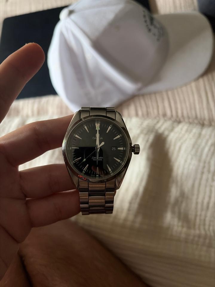 Omega Seamaster Aqua Terra 38mm black dial — photo 6