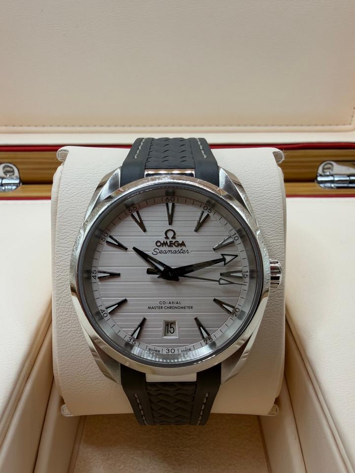 Omega Seamaster Aqua Terra Master Chronometer Card and Pictogram Card Included