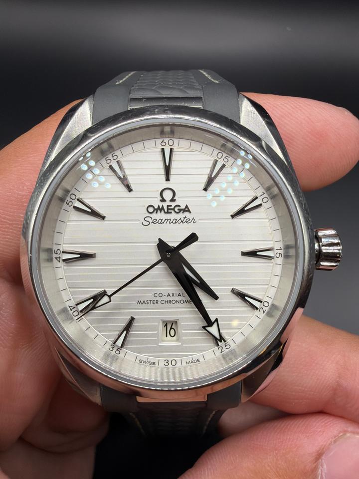 Omega Seamaster Aqua Terra Master Chronometer Card and Pictogram Card Included — photo 9