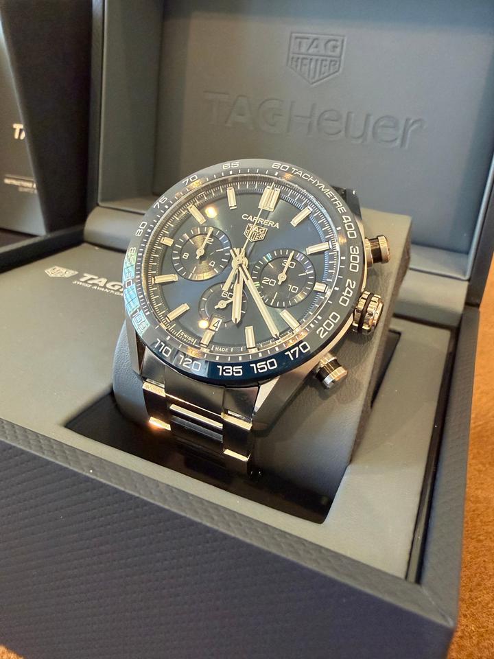 TAG Heuer Carrera Chronograph Full Set 2026 Excellent Condition