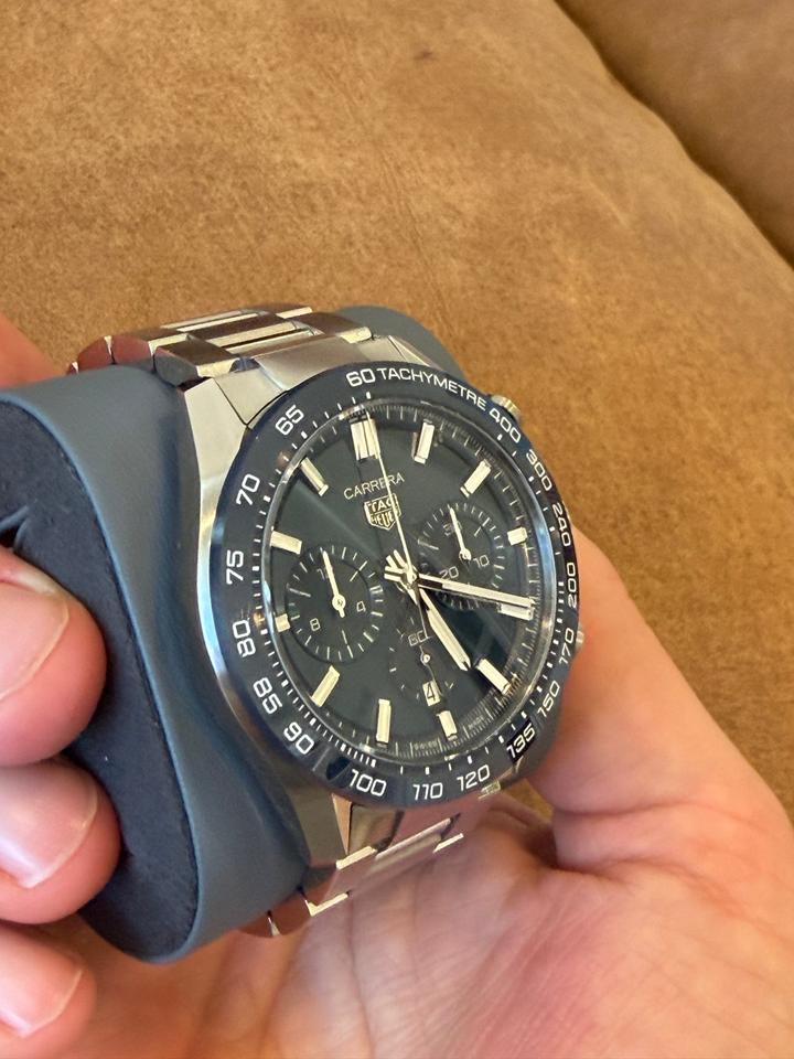 TAG Heuer Carrera Chronograph Full Set 2026 Excellent Condition — photo 5