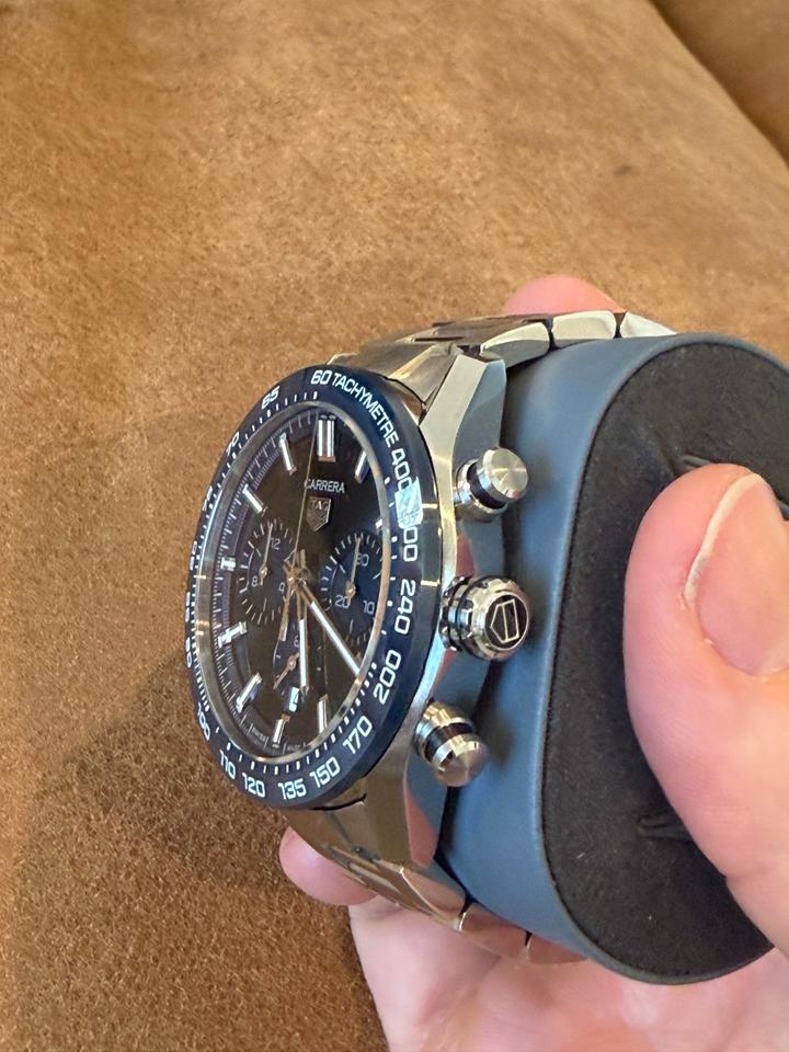 TAG Heuer Carrera Chronograph Full Set 2026 Excellent Condition — photo 6