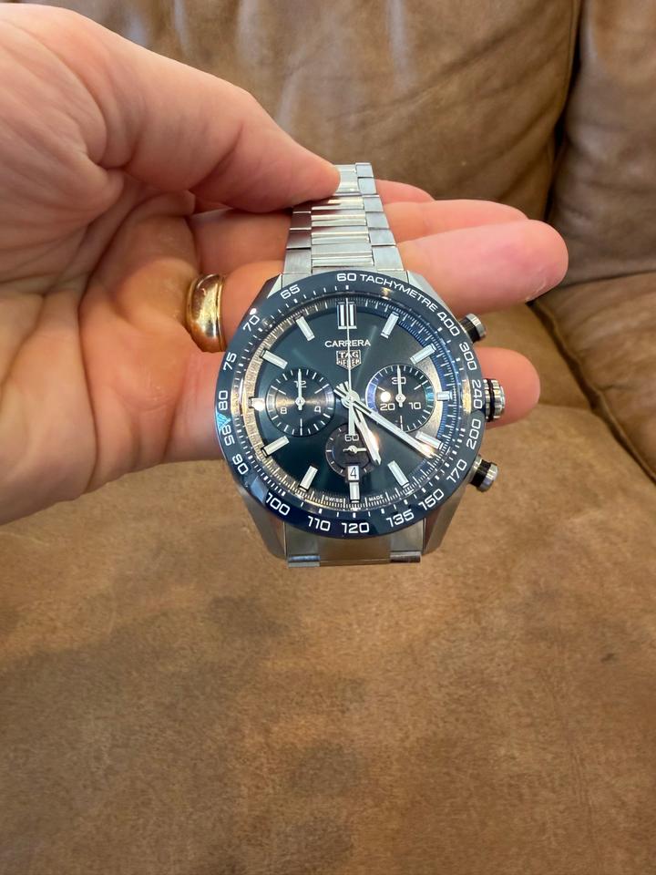 TAG Heuer Carrera Chronograph Full Set 2026 Excellent Condition — photo 8