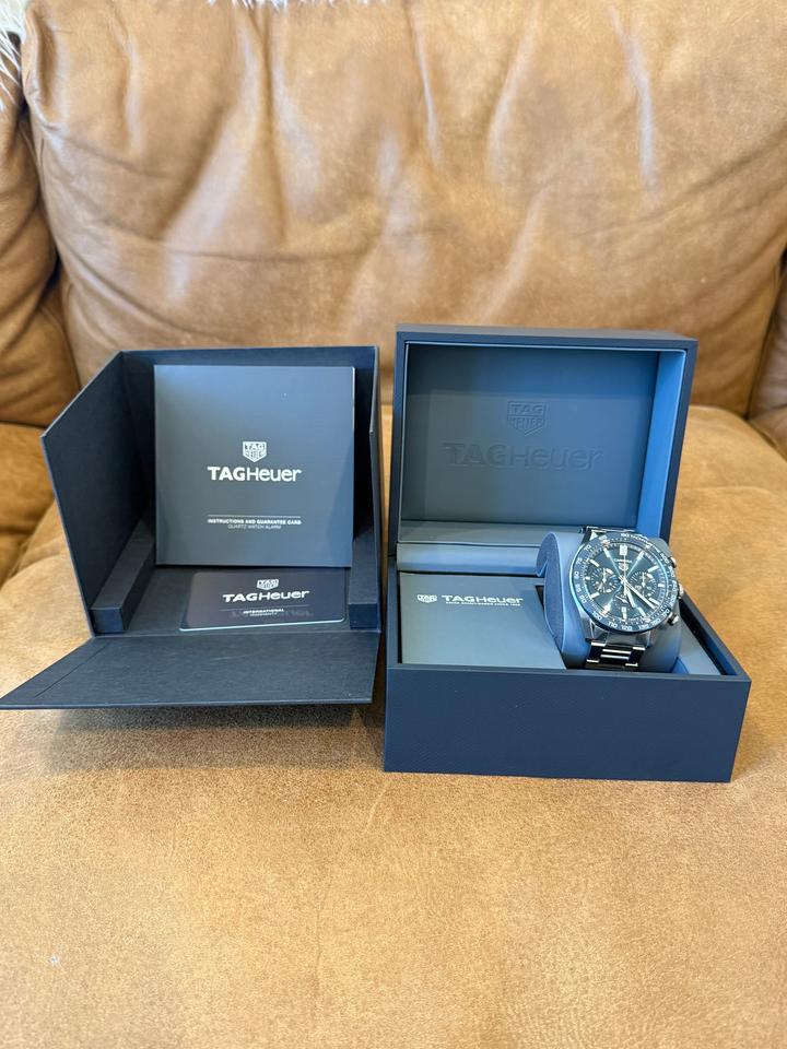 TAG Heuer Carrera Chronograph Full Set 2026 Excellent Condition — photo 9