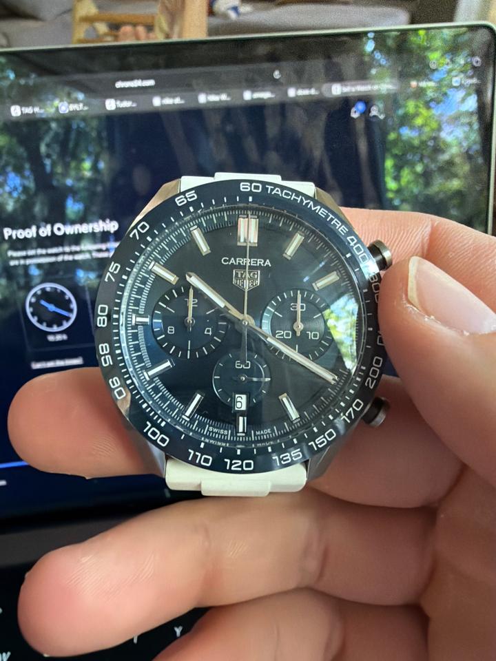 TAG Heuer Carrera Chronograph Full Set 2026 Excellent Condition — photo 10