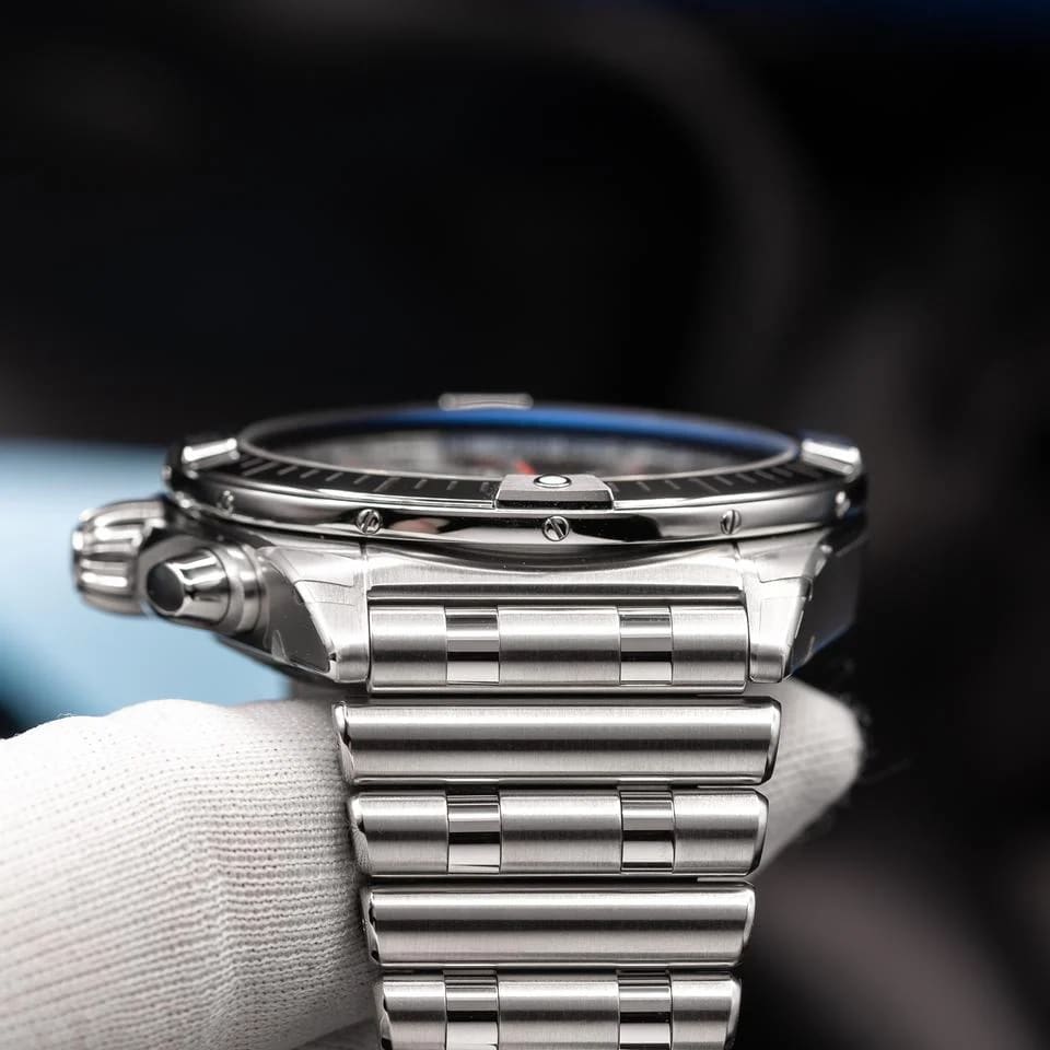 Breitling Chronomat 42 2026 Breitling Chronomat B01 42 Chronograph Silver Dial Men's AB0158101A1A1 NEW and UNWORN — photo 11