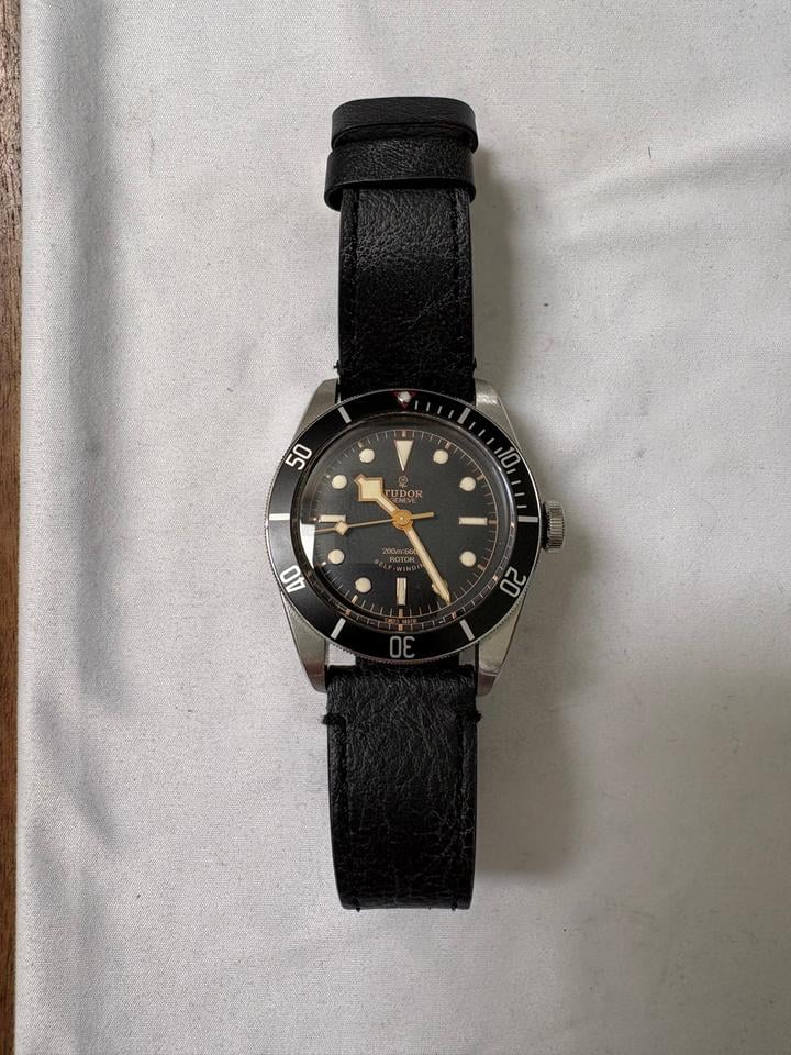 Tudor Black Bay Heritage Black Bay Full set box and papers 41mm smiley diver 200m