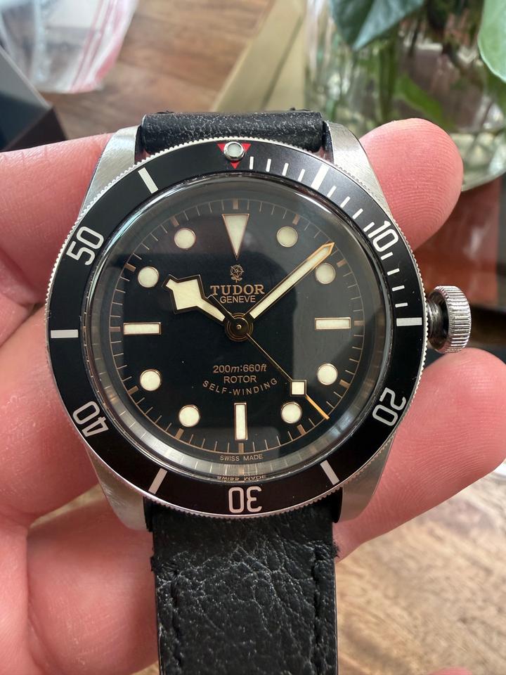 Tudor Black Bay Heritage Black Bay Full set box and papers 41mm smiley diver 200m — photo 3
