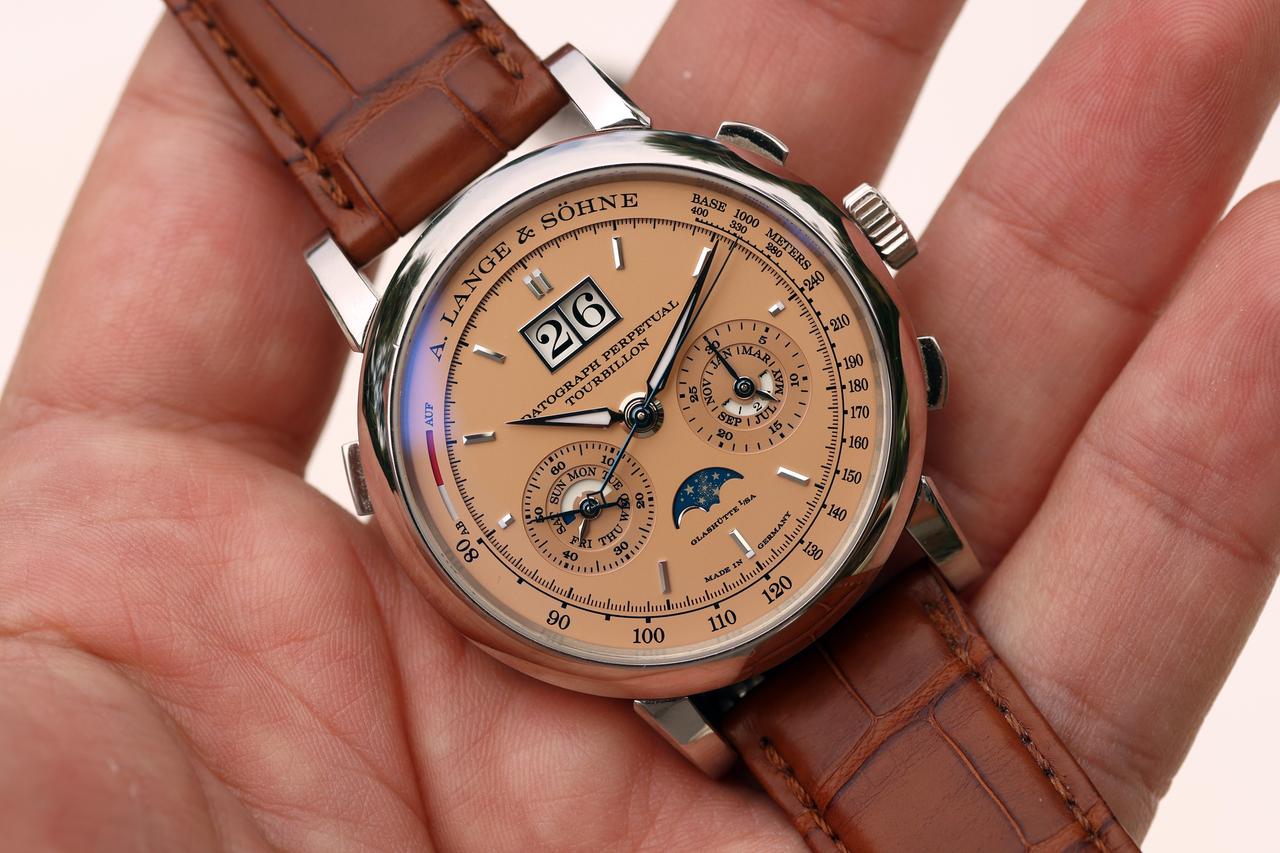 A. Lange &amp; Söhne Datograph Perpetual Tourbillon ref. 740.056FE “Salmon Dial”
