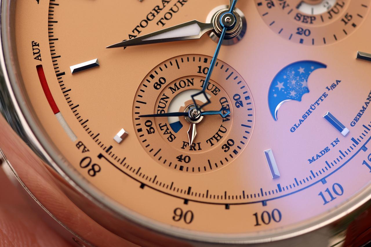 A. Lange &amp; Söhne Datograph Perpetual Tourbillon ref. 740.056FE “Salmon Dial” — photo 2