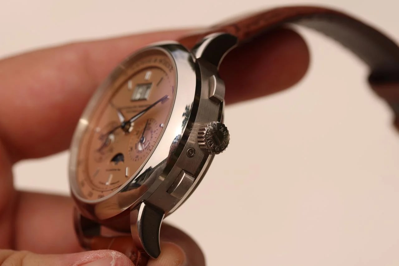 A. Lange &amp; Söhne Datograph Perpetual Tourbillon ref. 740.056FE “Salmon Dial” — photo 6