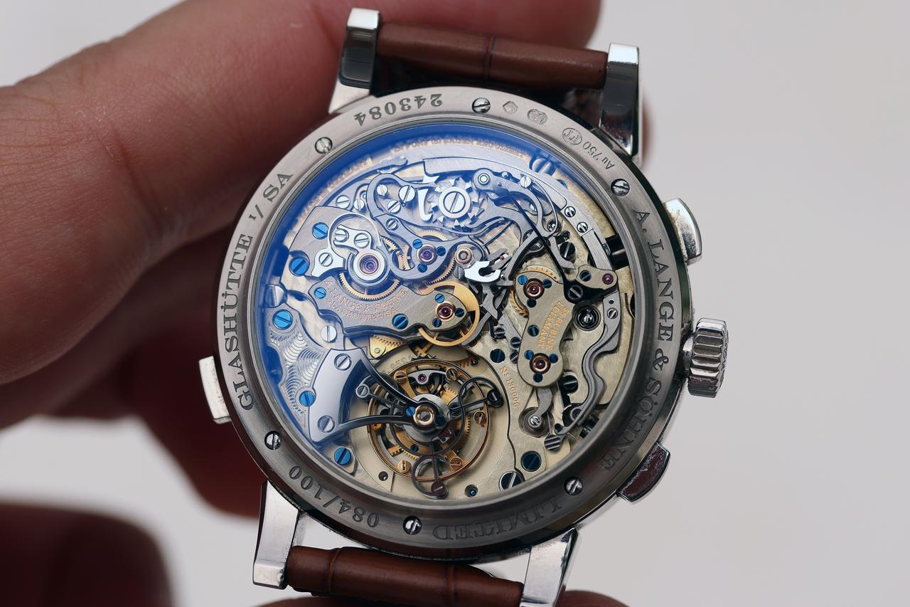 A. Lange &amp; Söhne Datograph Perpetual Tourbillon ref. 740.056FE “Salmon Dial” — photo 8