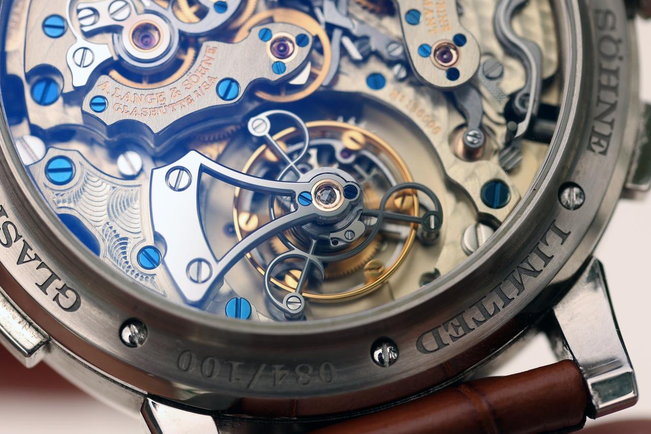A. Lange &amp; Söhne Datograph Perpetual Tourbillon ref. 740.056FE “Salmon Dial” — photo 9