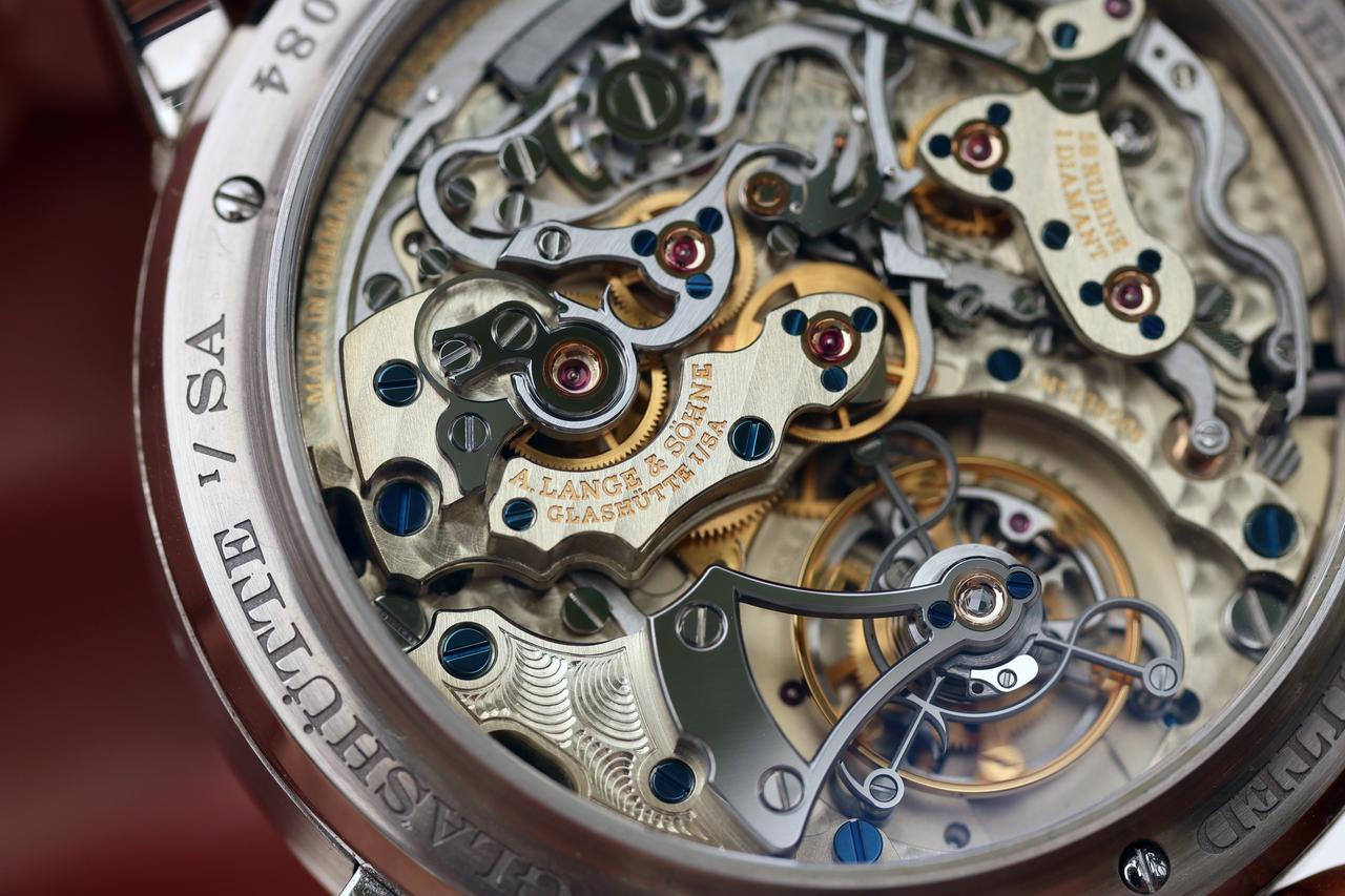 A. Lange &amp; Söhne Datograph Perpetual Tourbillon ref. 740.056FE “Salmon Dial” — photo 10
