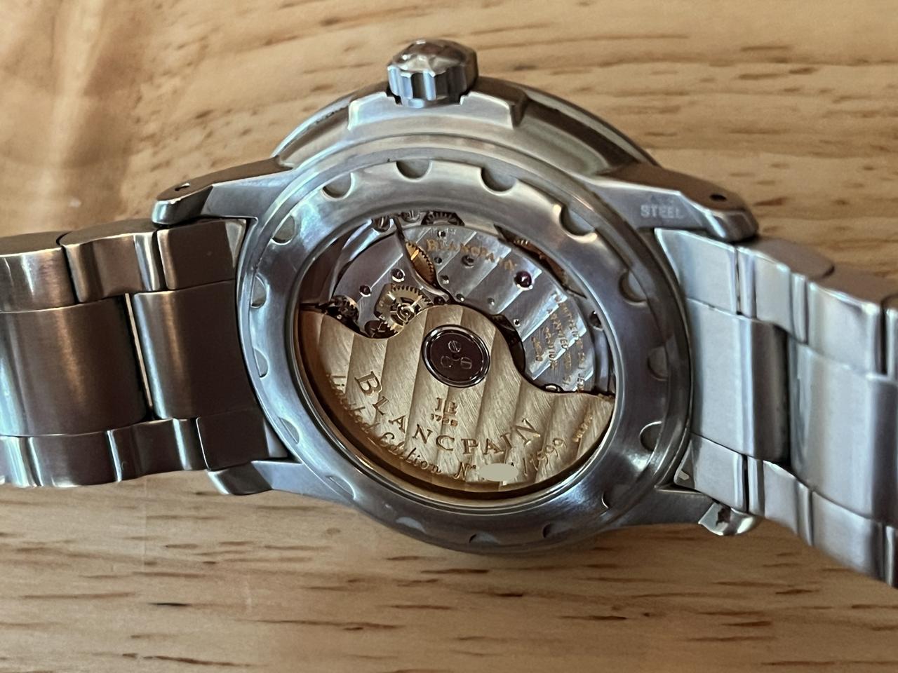 Blancpain Leman Aqua Lung Ultra Slim Flyback 100-Hr Reserve Limited Edition Full Set (Ref. 2100-1130A-71) — photo 4
