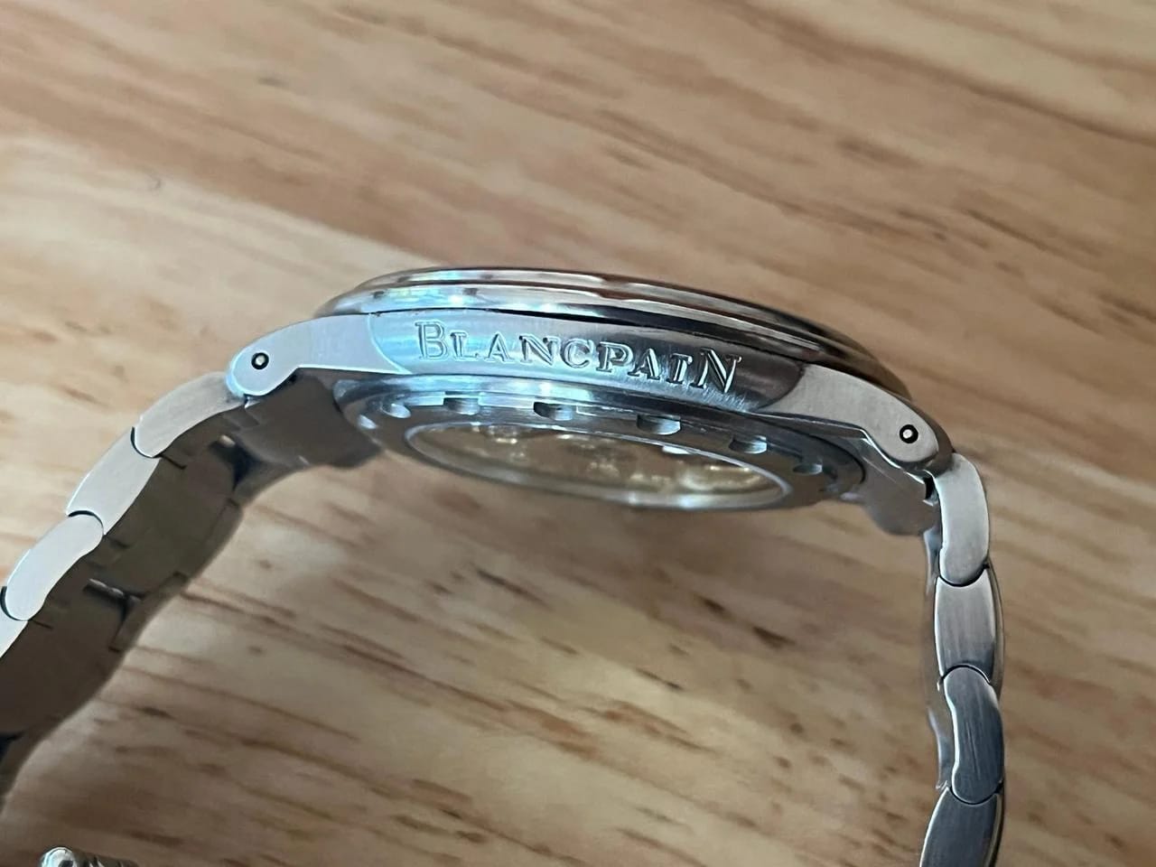Blancpain Leman Aqua Lung Ultra Slim Flyback 100-Hr Reserve Limited Edition Full Set (Ref. 2100-1130A-71) — photo 5