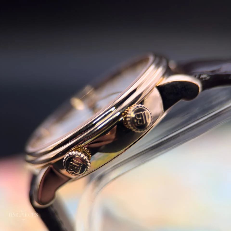 Blancpain Villeret Reveil Gmt full set mechanical alarm Red Gold — photo 3