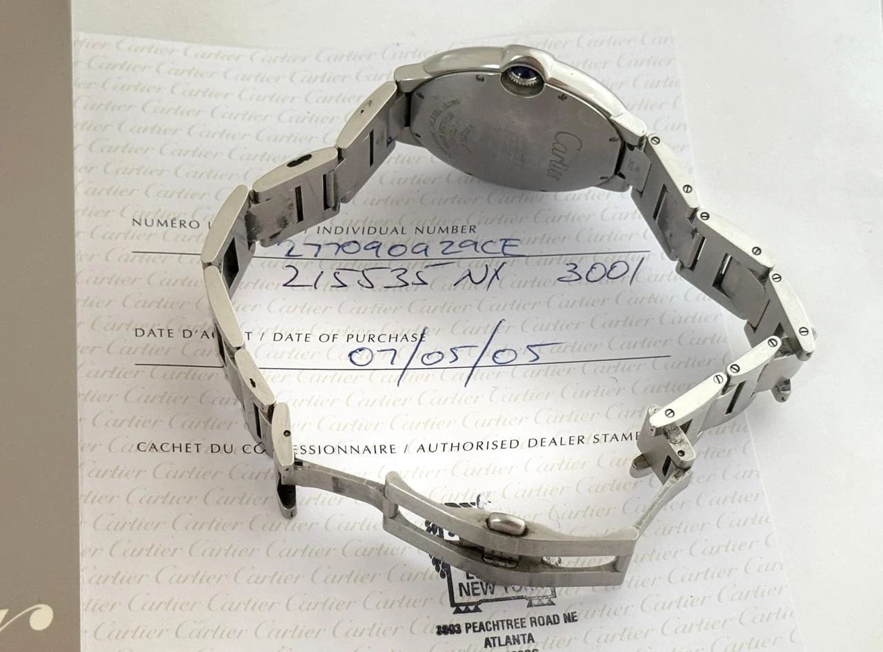 Cartier Ballon Bleu 42mm 3001 — photo 9