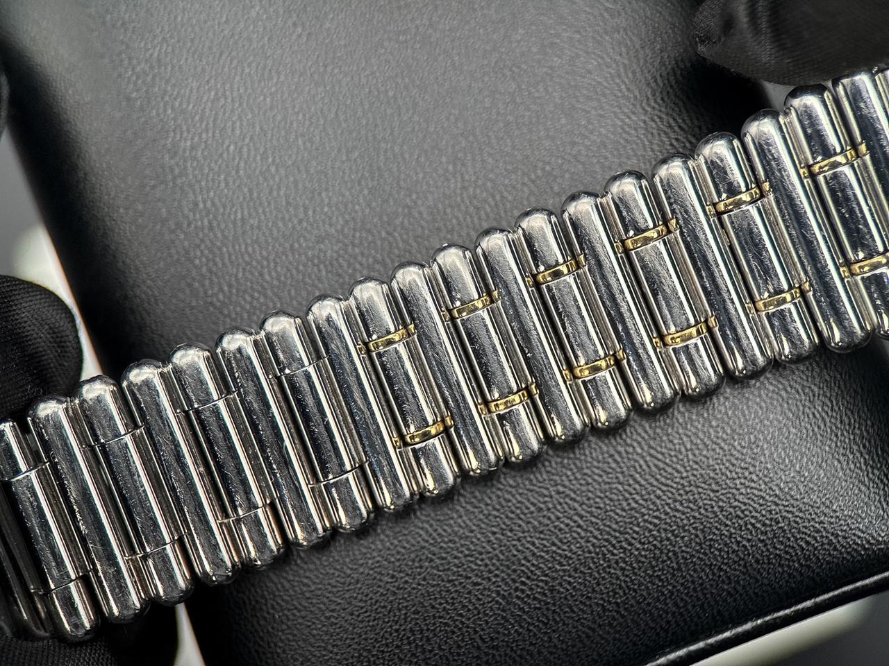 Breitling Chronomat D13047 Silver Dial Two-Tone Bullet Bracelet 1992 — photo 8