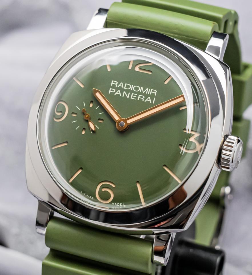 Panerai Radiomir 1940 3 Days 995 Radiomir Military Green 1940 3 Days 45 mm Limited Edition PAM00995 PAM 00995 PAM — photo 4