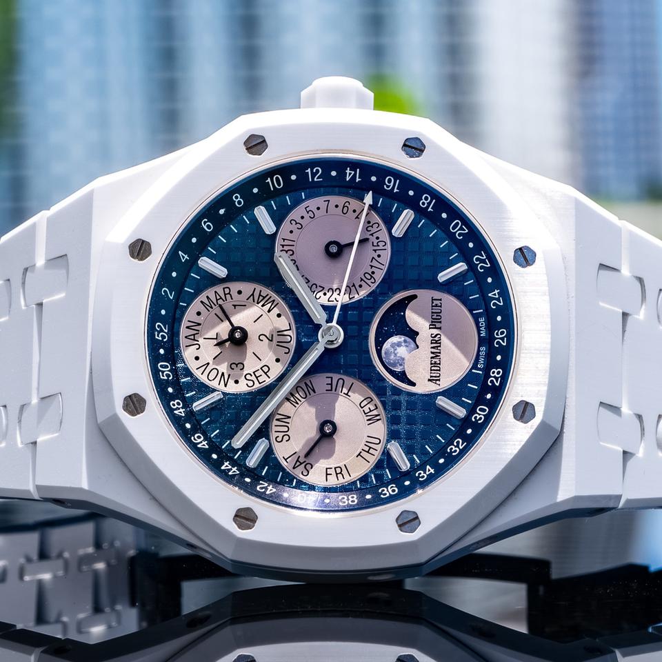 Audemars Piguet Royal Oak Perpetual Calendar 26579CB Royal Oak Perpetual Calendar White Ceramic — photo 5