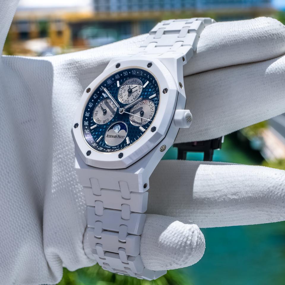 Audemars Piguet Royal Oak Perpetual Calendar 26579CB Royal Oak Perpetual Calendar White Ceramic — photo 6