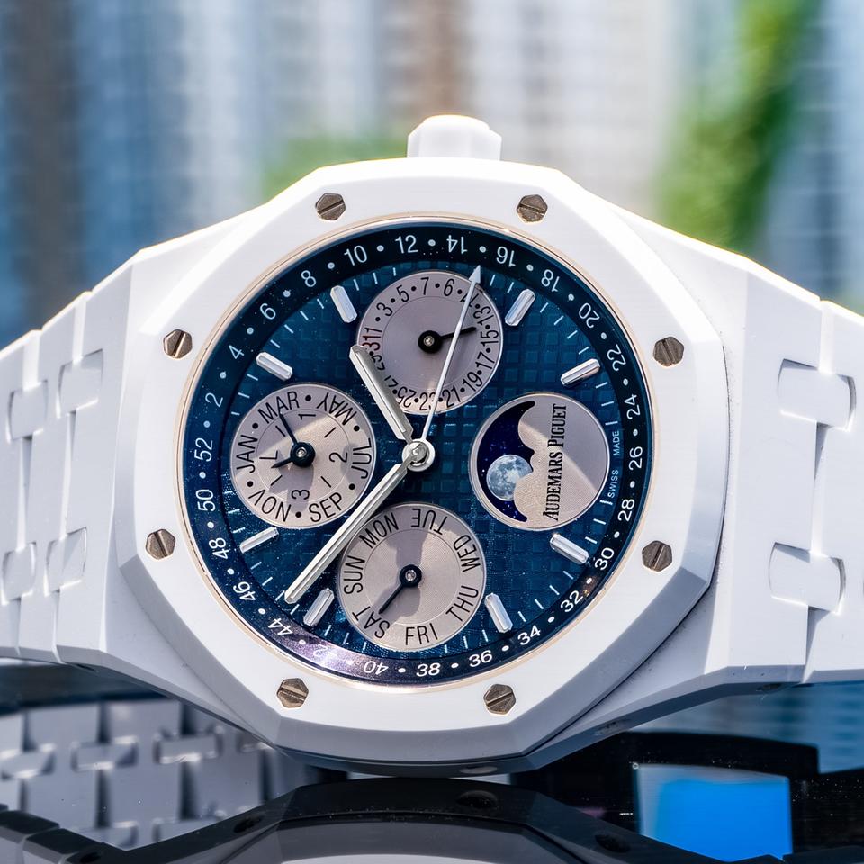 Audemars Piguet Royal Oak Perpetual Calendar 26579CB Royal Oak Perpetual Calendar White Ceramic — photo 7