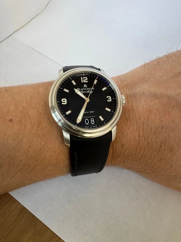 Blancpain Léman Aqua Lung Grande Date Limited Edition — photo 13