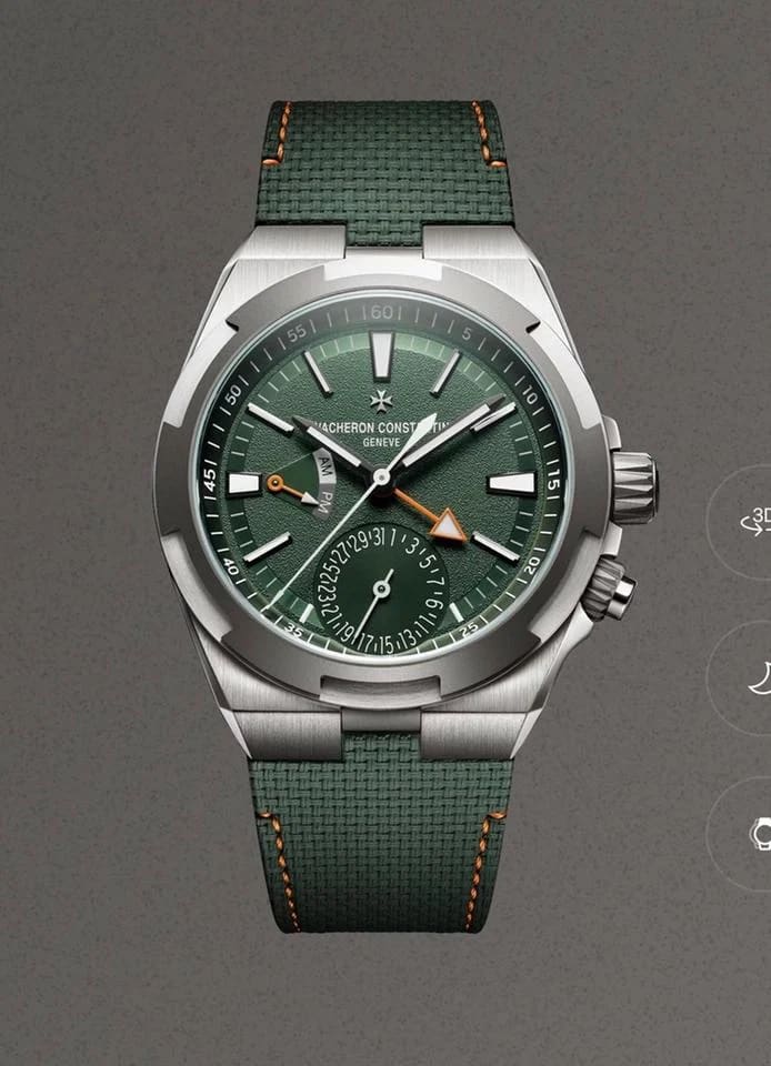 Vacheron Constantin Overseas Dual Time New 2026 Full Set overseas dual time green cardinal points