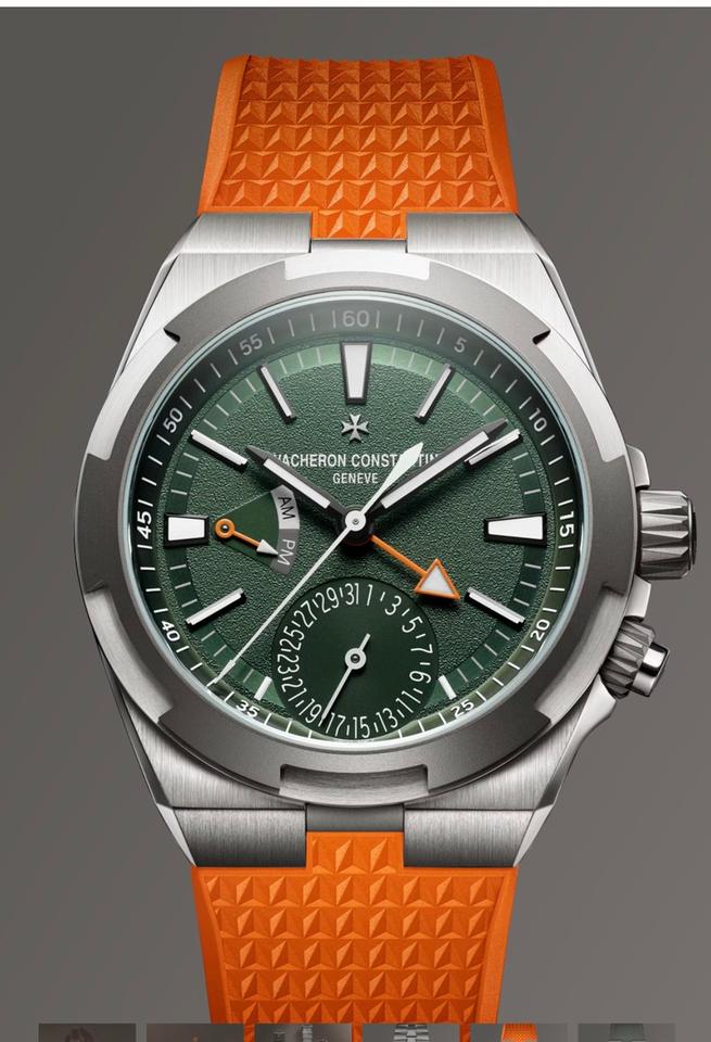 Vacheron Constantin Overseas Dual Time New 2026 Full Set overseas dual time green cardinal points — photo 2