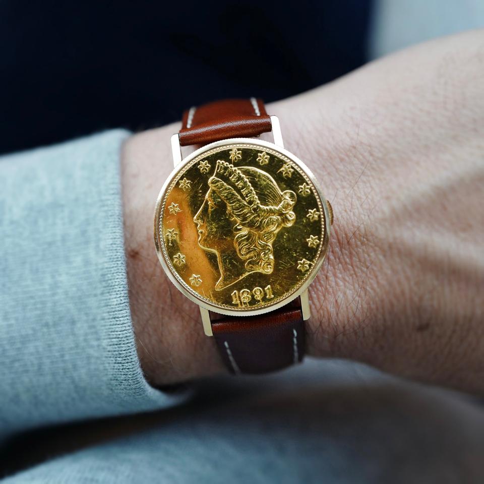 Vacheron Constantin Yellow Gold Coin Watch (New Arrival