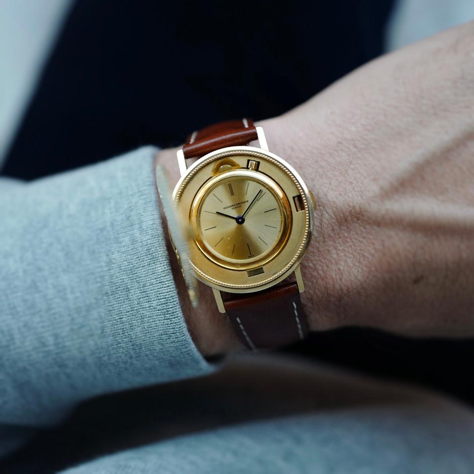 Vacheron Constantin Yellow Gold Coin Watch (New Arrival — photo 4