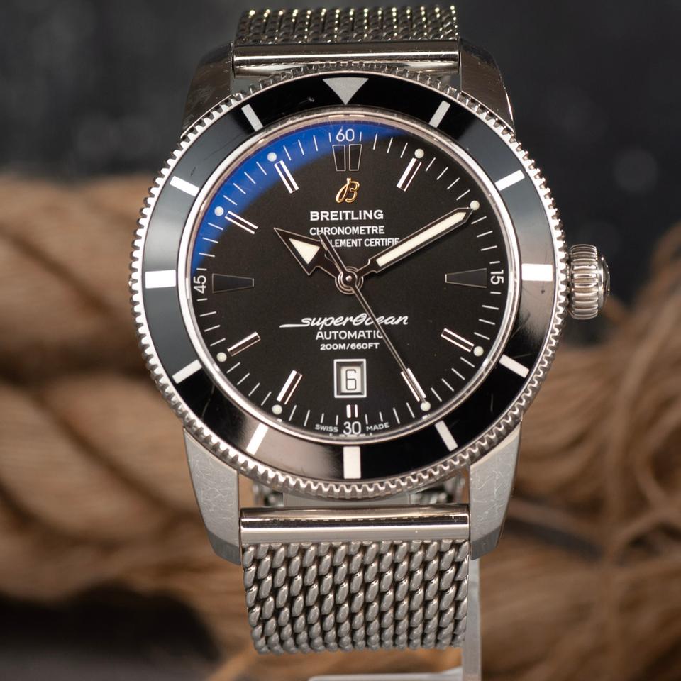 Breitling Superocean Heritage 46 Complete Set w additional Breitling leather strap
