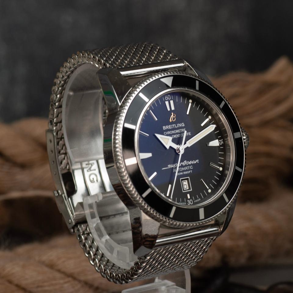 Breitling Superocean Heritage 46 Complete Set w additional Breitling leather strap — photo 2