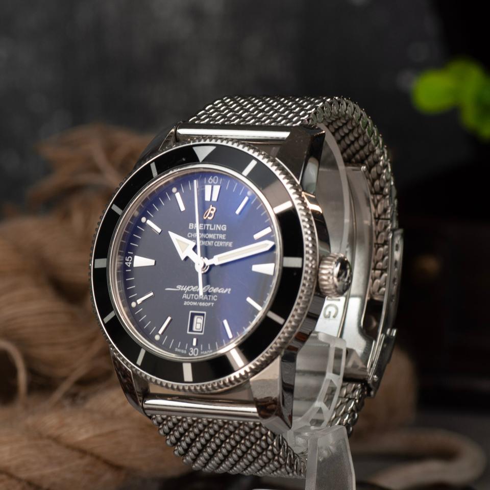 Breitling Superocean Heritage 46 Complete Set w additional Breitling leather strap — photo 3