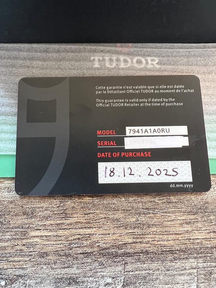 Tudor Black Bay 2025 41mm Red Bezel Full Set M7941A1A0RU-0003 Jubilee — photo 15