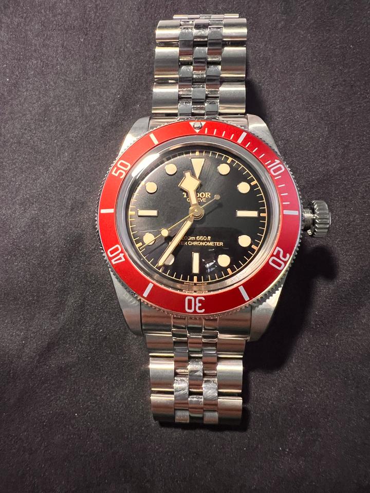 Tudor Black Bay 2025 41mm Red Bezel Full Set M7941A1A0RU-0003 Jubilee — photo 19
