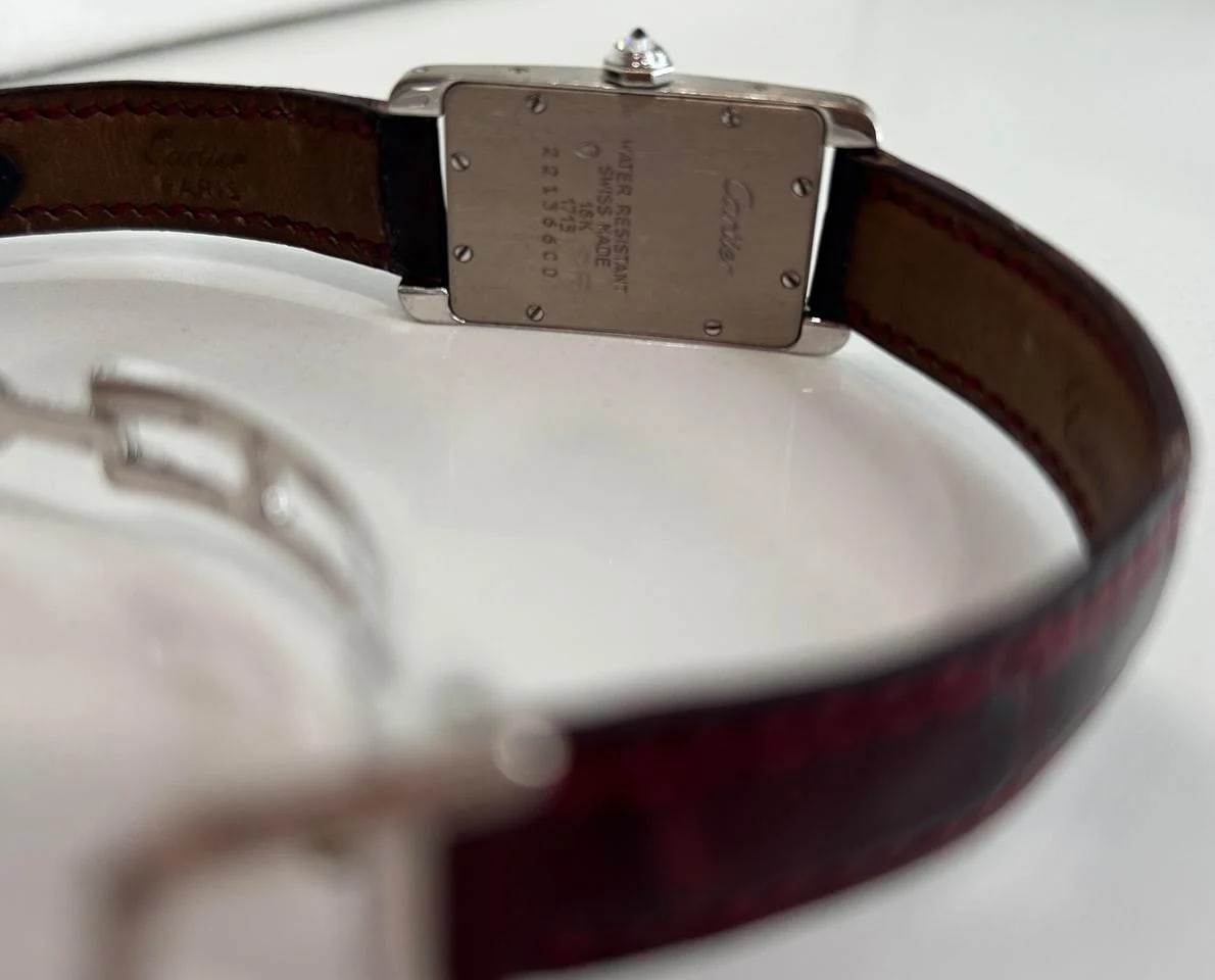 Cartier Tank Américaine (ladies) previously owned in very good condition no papers or box — photo 4