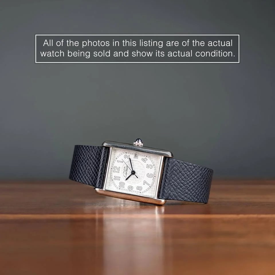 Cartier Tank Must de Cartier Sterling Silver Quartz 2414 — photo 2