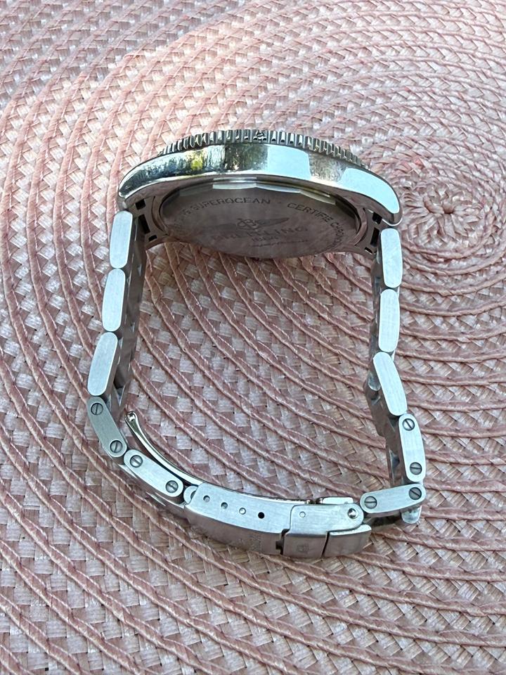 Breitling Superocean 42 Black full set on steel + OEM rubber — photo 16