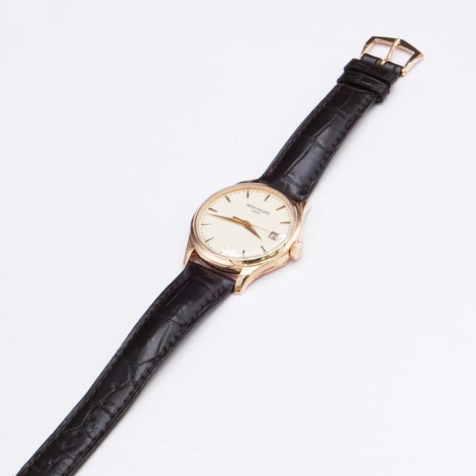 Patek Philippe Calatrava 5227R Ivory Dial 18K Rose Gold Mens Watch Box Papers — photo 2